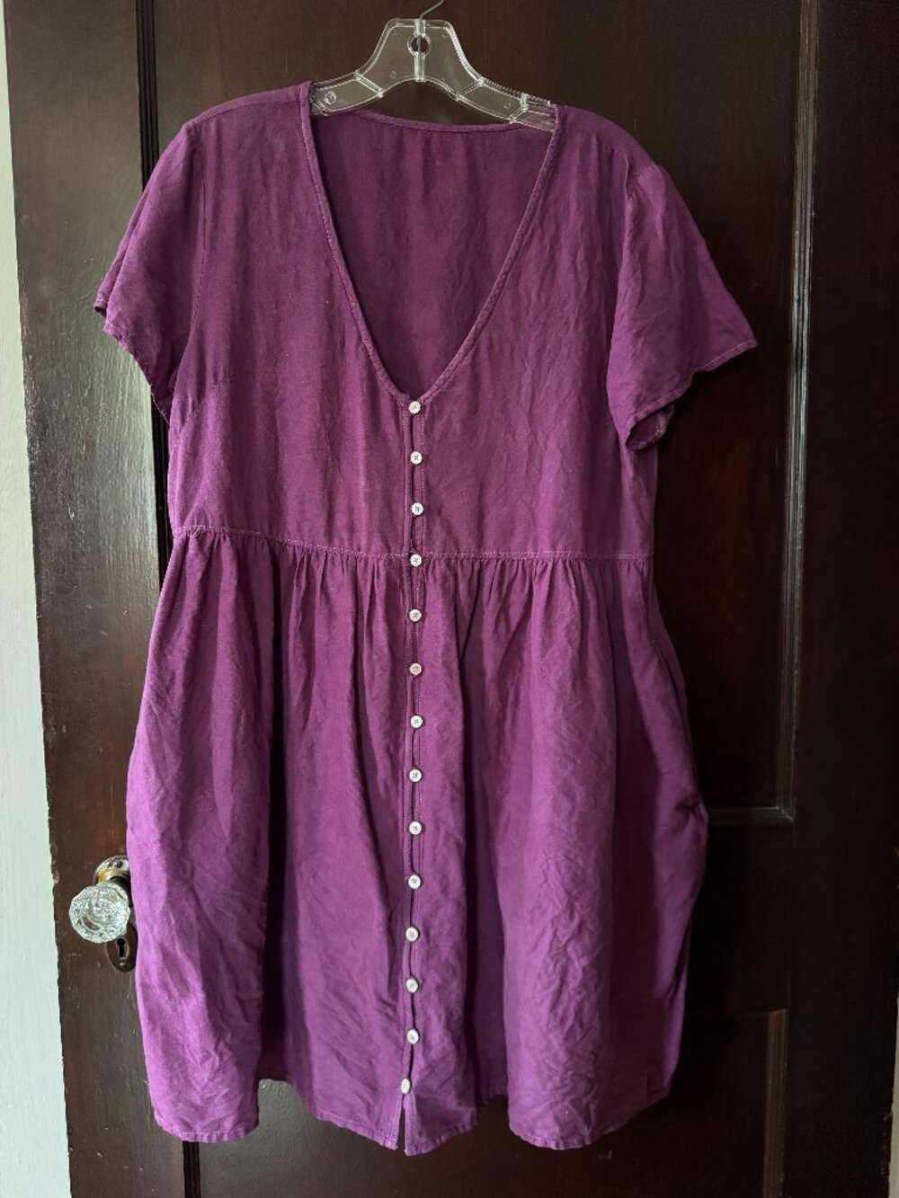 Breezy linen dress